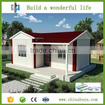 Low cost full finished Russian modern prefabricated house made in China