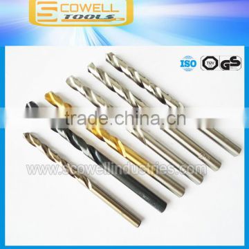 HSS Twist Drilling Bits For Metal DIN338 Fully Ground Quality
