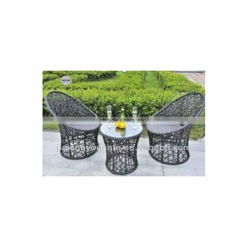 outdoor furniture garden furniture round wicker bistro set UNT-R-1095