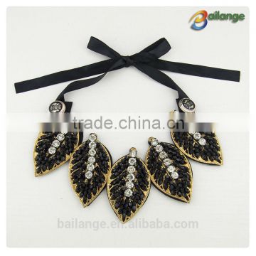 2016 wholesale hot selling handmade beaded neckline guangzhou made