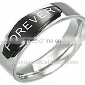 Stainless Steel Forever Symbol Ring