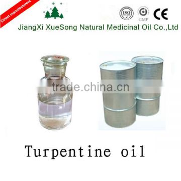 High quality pure pure turpentine oil from China manufacturer