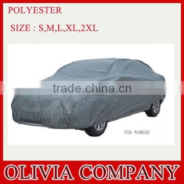 Competitive price polyester cloth car body cover in auto covers