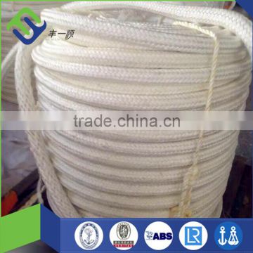 Double braid nylon rope , 20mm polyamide sailing rope braided , nylon double braid dock line rope