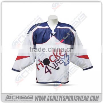 cheap college custom practice hockey jersey for your own sytle