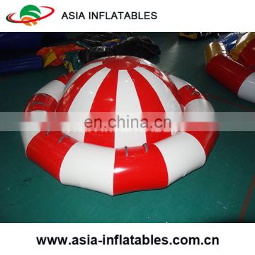Promotional Inflatable Disco Boat Water Toy Saturn For Sale Water Flying Disco Boat