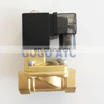 GOGO 2 way Pilot Diaphragm Brass electric 110v 220v ac water pneumatic normally closed Solenoid Valve 1 1/4" BSP 35mm PX-35 NBR