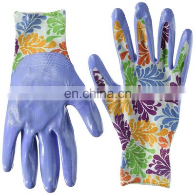 HY Guantes De Nitrilo Gloves Work Garden Waterproof Gloves Garden Tools