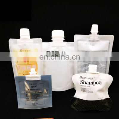 China suppliers liquid packing for fruit juice doypack with carabiner
