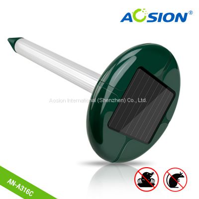 Outdoor Factory Supply Solar Sonic And Vibrating Frequency Conversion Mole Repeller