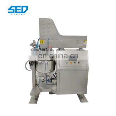 High Efficiency Shear Vacuum Homogenizer Emulsifying Machine