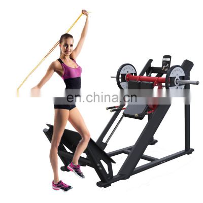 Valentine's Day Body Exercise Gym Leg Press / Hack Squat Machine Trainer Free Weights Gym Equipment