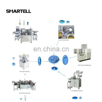 Latex Connector Automatic Assembly Machine for Disposable Infusion Set Production Line