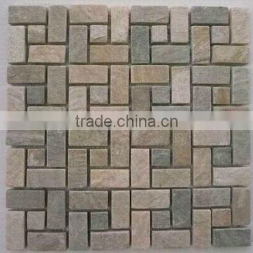 Wall or Flooring Slate Mosaic Border Pattern