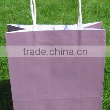 2010 Recyclable Paper Shopping Bag,kraft paper bag