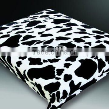 100% polyester printed plush mink blanket 6kg