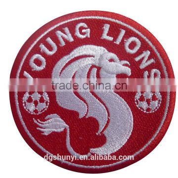 football badge custom logo embroidery
