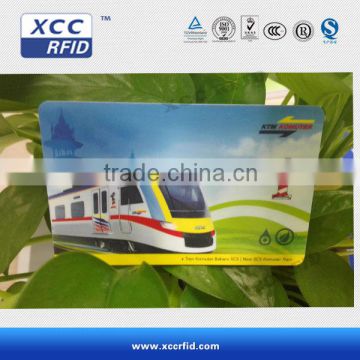 ISO14443a PVC/PET RFID Bus Card With S501K/D41 /F08