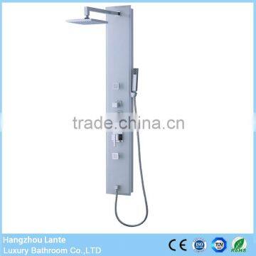 Elegant Design Safety Glass Massage Shower Panel with CUPC Certification