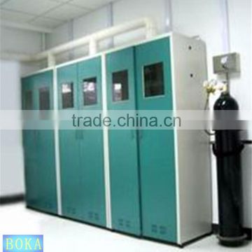 All steel lab gas cylinder cabinet