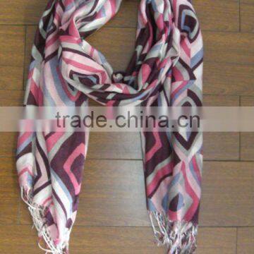 2012 new lady acrylic scarf