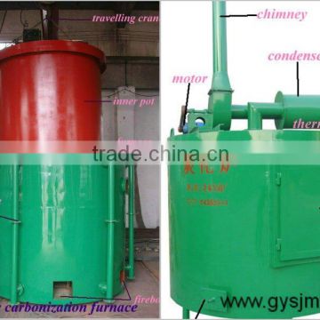 Continuous Wood charcoal Carbonization Furnace