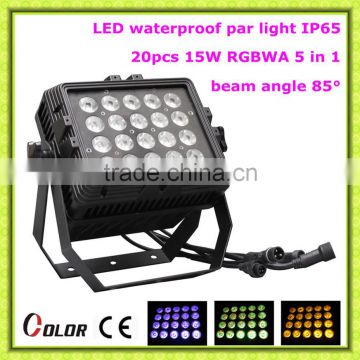 outdoor led wall light 20*15w RGBWA 5 in 1 professional stage equipment