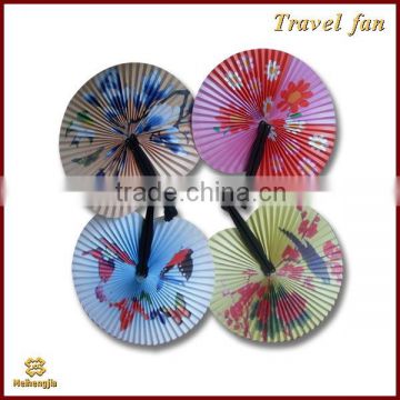 Cheap price custom High quality high-grade plastic folding fan
