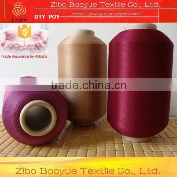 Bright Trilobal 100% Filament DTY Polyester Yarn