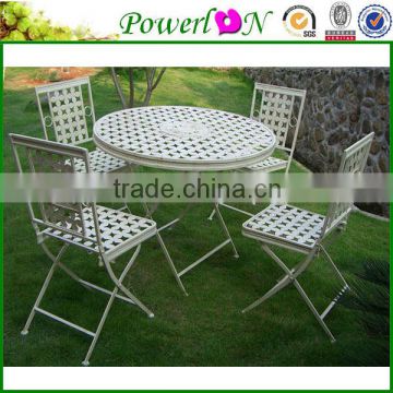 Hot Selling New Folding Antique Square Classical Metal Garden Chair Outdoor Furniture For Patio Backyard TS05 X00 PL08-3591CP