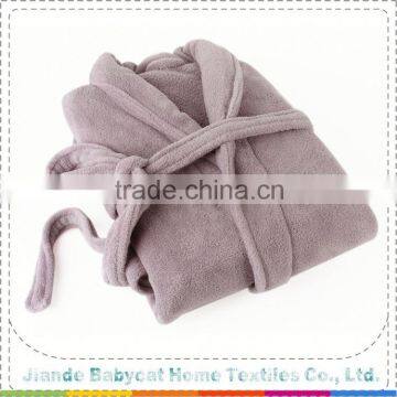 Newest sale OEM quality fleece hotel bathrobe China sale