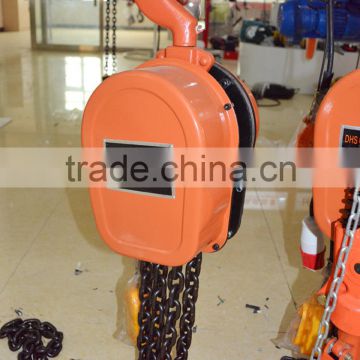 1000 kg electric chain hoist, rope handle