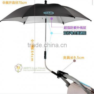dia 80 cm black cute baby parasol with customzied print
