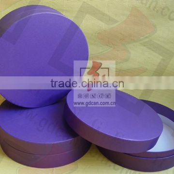round Carboard paper jewelry bracelet box package