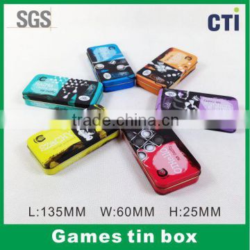 mini chess Games tin box