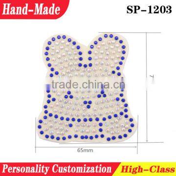 Hot melt adhesive shoes patches decorative for slipper accessory