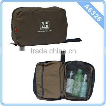 Wholesale Sport Nylon Taslan Men Toiletry Bag