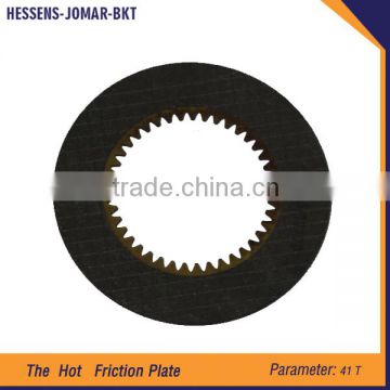China Supplier excavator forklift bulldozer loader friction disc transmission friction plates 41T