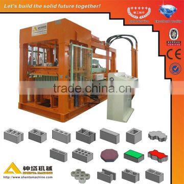 PLC controller QTY8-15 concrete automatic block machine in dubai