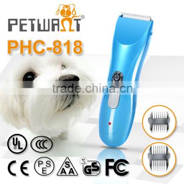 Blue Cordless Electric Rechargeable 110v trimmer dog