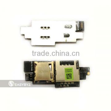 for htc desire hd g10 a9191 sim card holder flex cable