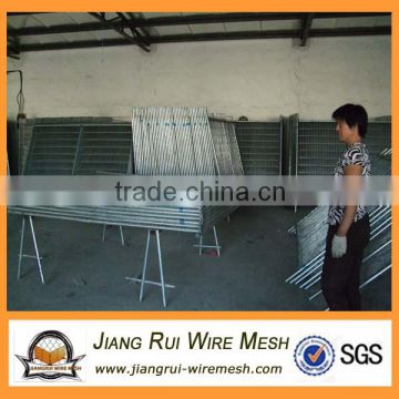 galvanized&pvc coated welded metal temporary fencing