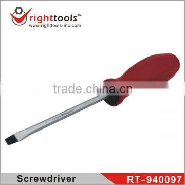 RIGHTTOOLS RT-940097 Screwdriver With Prevent Slippery Handle (CR-V)