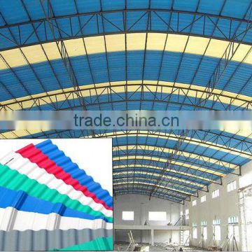 3 layer 3mm thickness plastic pvc corrugated roofing sheets with low price