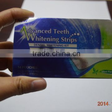 super teeth whitening strips with non-peroxide gel
