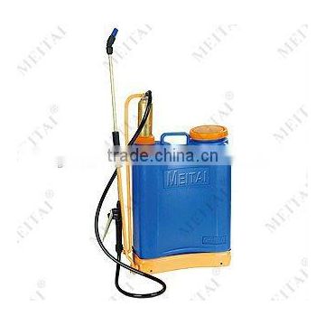 16L knapsack plastic sprayer with brass pump