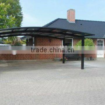 hot sale alumnium double carport for two cars