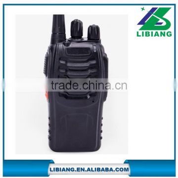 400-470mhz uhf energy saving black interphone with Charger