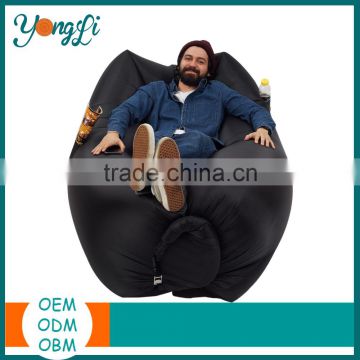 Hangout Beach Air Chair with Portable Carry Bag Inflatable Air Couch Bed