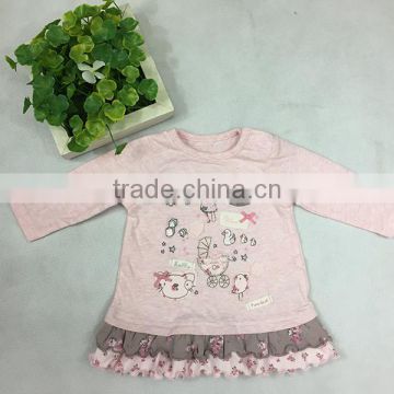 2017 Spring and Autumn Baby clothes Long sleeve t shirt